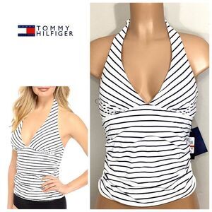 New. Tommy Hilfiger striped tankini top. X-Small
Retails $88